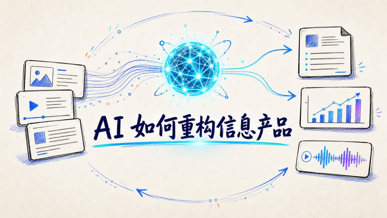 当内容可以随时生成，信息产品会变成什么？